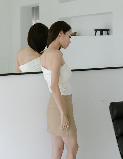 Danica Multi Way Off Shoulder Top in White