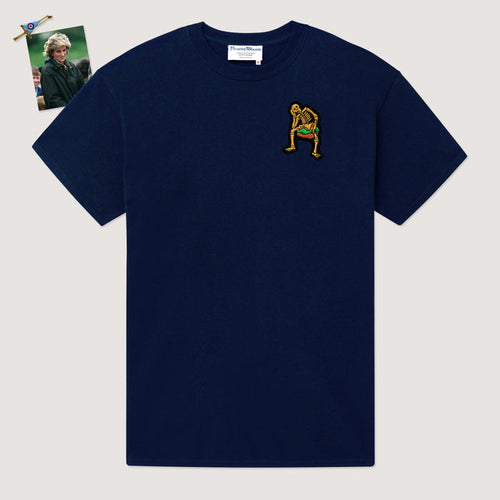 Derry Bones Navy Short Sleeve Tee