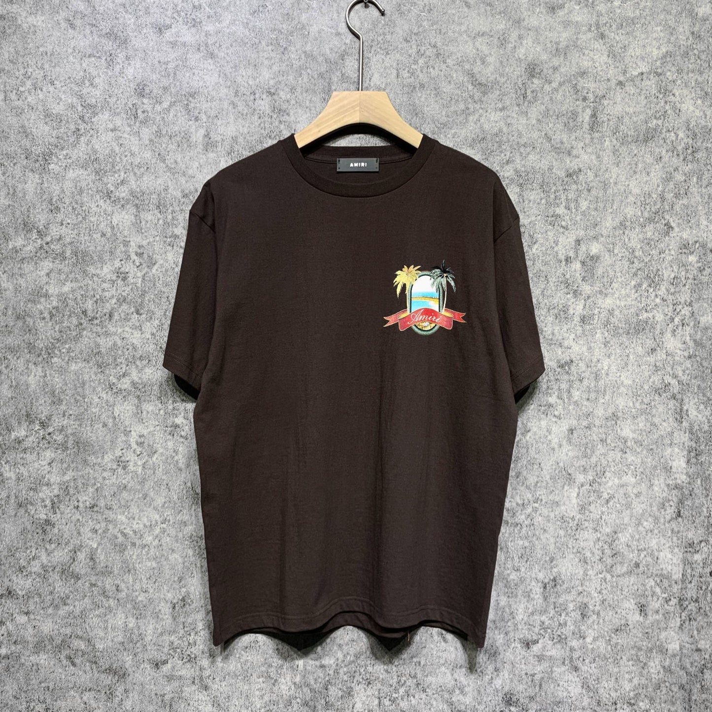 Amiri t shirts printing short sleeve