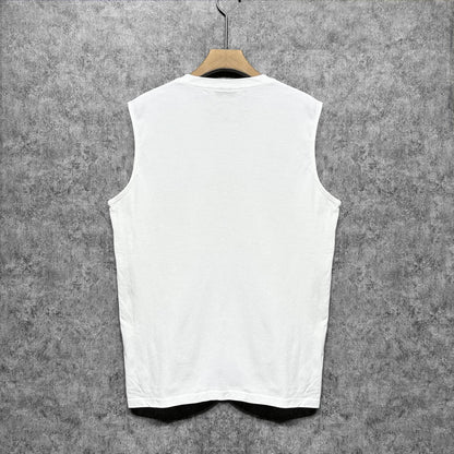 Amiri tank top cartoon colorful snake printing