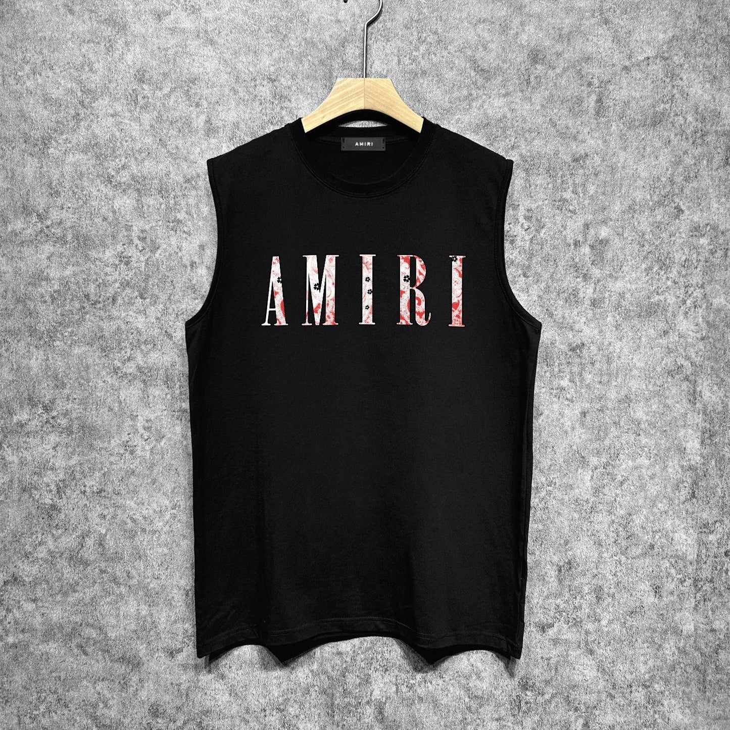 Amiri tank top colorful waist flower printing