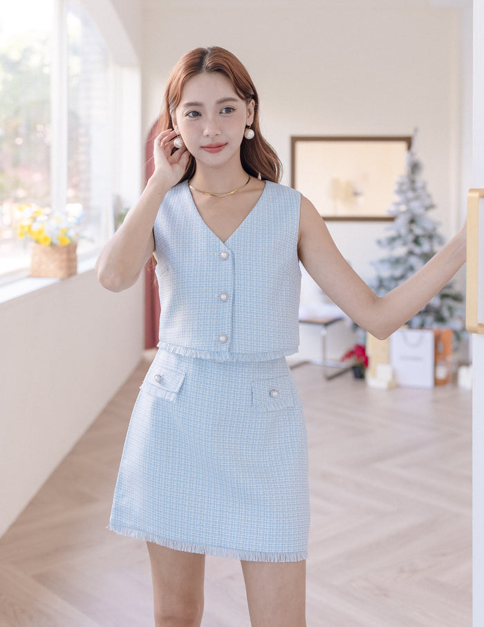 Freda Skirt in Blue
