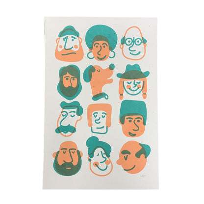 "Humans" Print