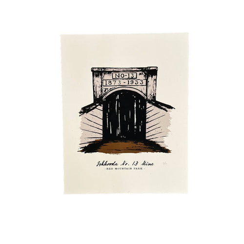 "Ishkooda Mine" Print