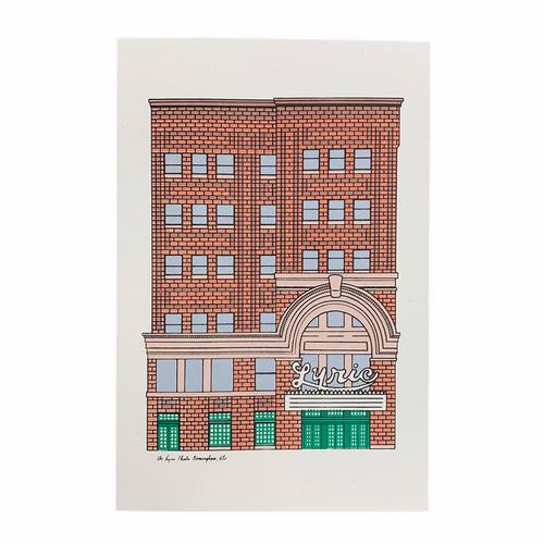 "Lyric Theatre" Neighborhood Series Print