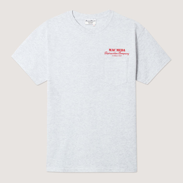 Mac Meda Heather Grey Albert Head Tee