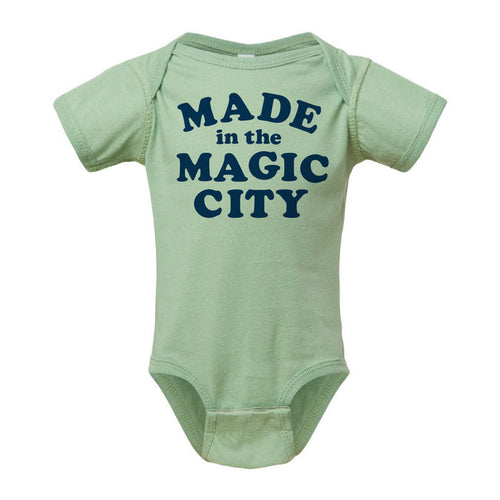 "Made In The Magic City" Sage Onesie