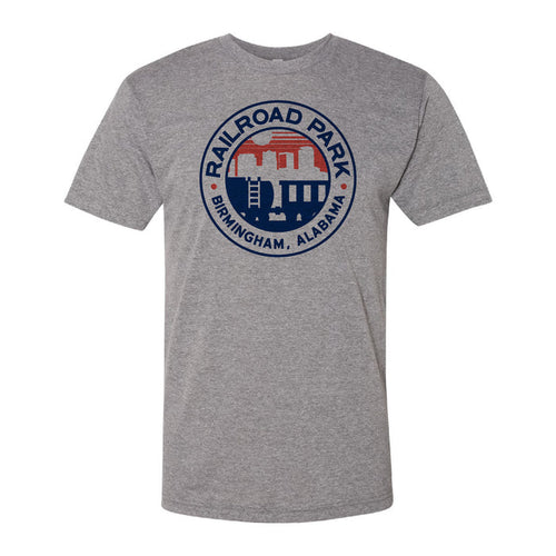 "Railroad Park" Grey Unisex T-Shirt