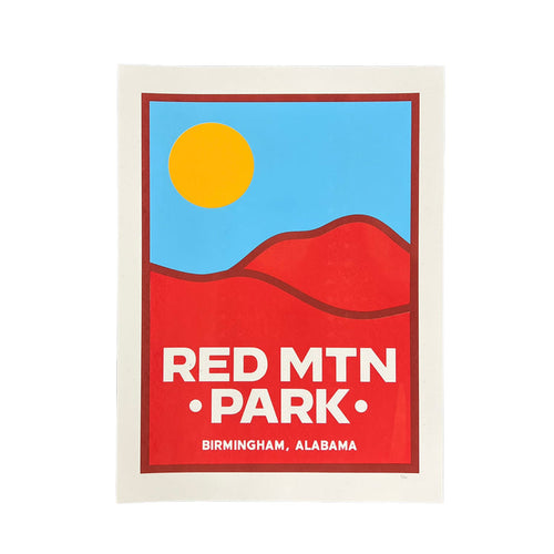 "Red Mountain State Park" Print