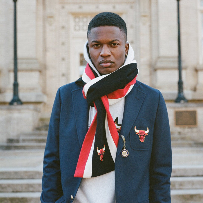 Rowing Blazers x NBA Brooklyn Nets Schoolboy Scarf