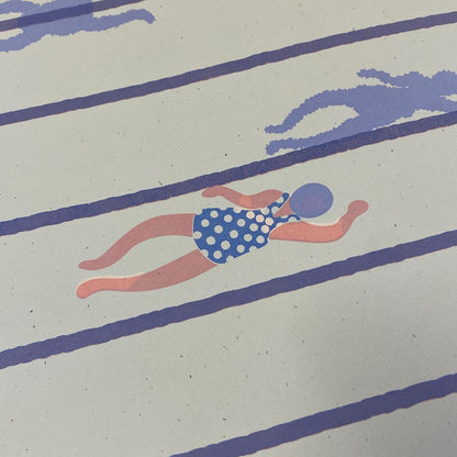 "Swimmers" Print
