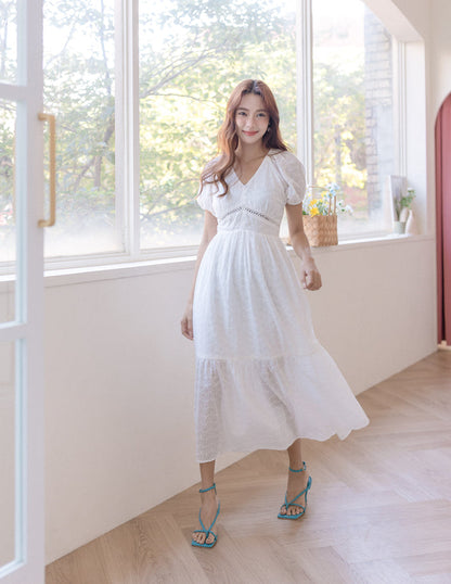 Tasmin Dress in White