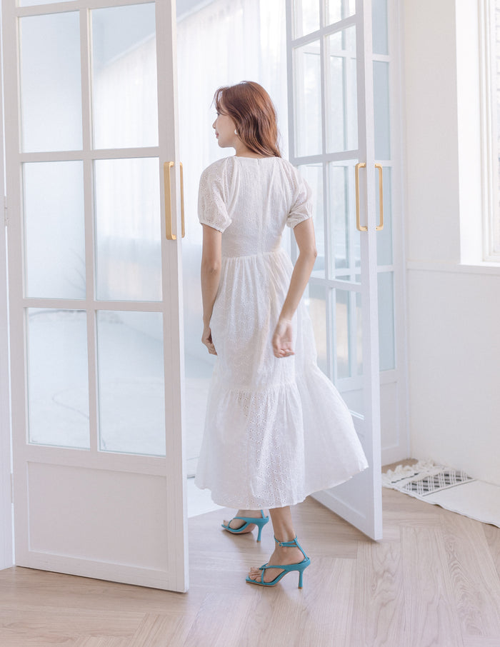 Tasmin Dress in White