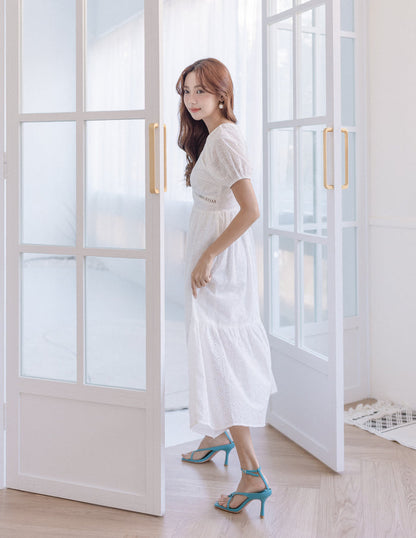 Tasmin Dress in White