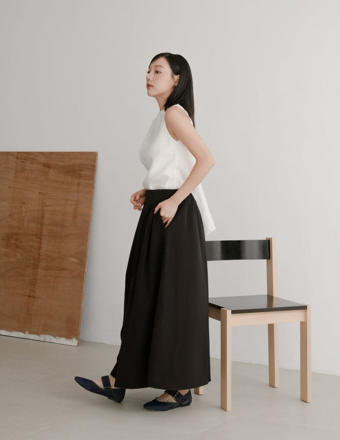 Willow Maxi Skirt in Black