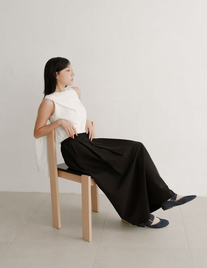 Willow Maxi Skirt in Black